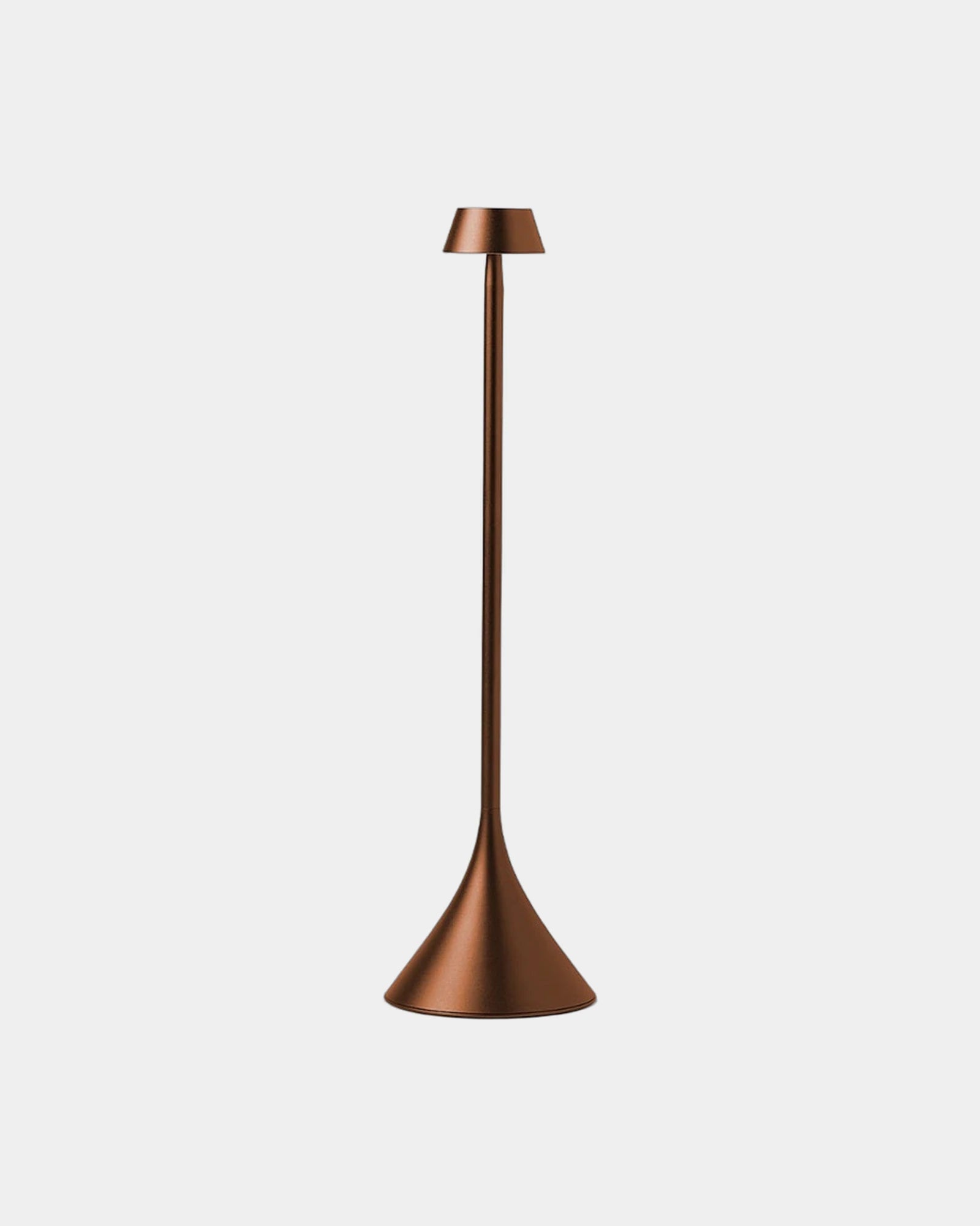 Lampe de table aluminium Lexon Steli Dome à personnaliser - Bronze